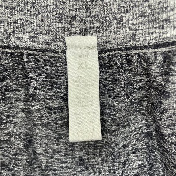 Heathered Gray Dot Pattern Leggings Size XL - Picture 7 of 7